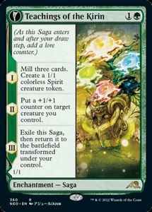 Teachings of the Kirin x1 1x Showcase Kamigawa: Neon Dynasty NM MTG - Picture 1 of 2