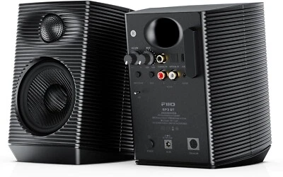FiiO SP3 BT HiFi Bluetooth Active Desktop Speakers,80W Stereo (Bluetooth, Black) - Image 1 of 4