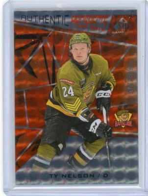 2021-22 SP Game Used Hockey /499 TY NELSON No. 17! - Image 1 of 2