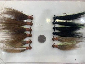 Hair Jigs , Lead Free. Pure Tin. 1/8 , dozen - Picture 1 of 1