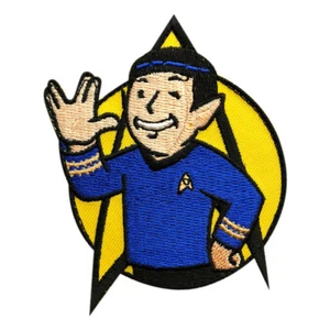 PARCHE de gancho bordado Star Trek Spock - Imagen 1 de 1