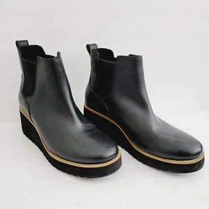 Cole Haan ZeroGrand City Wedge Ankle Boots Waterproof Size 8.5 - Picture 1 of 8