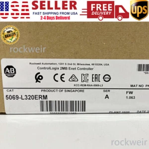 NEU AB 5069-L320ERM/A CompactLogix 5000 Controller AB 5069L320ERM USA kostenlose Steuer - Bild 1 von 2