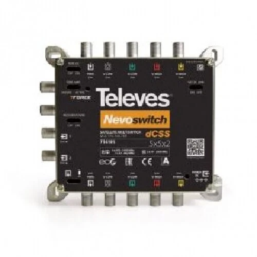 NEVOSWITCH DCSS 5 INGRESSI  2 USCITE - TELEVES 714101 - Immagine 1 di 1