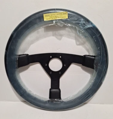 Volante de cuero de 3 radios 1990 CS1241 Shelby Dodge Dakota Mopar Izumi NOS Foto 1 de 4