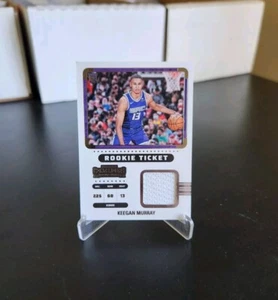 2022-23 Contenders Keegan Murray Rookie Ticket Patch #RTS-KMS Kings RC  - Picture 1 of 2