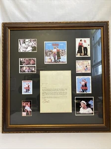 Framed Thank You Letter - Robert Evans To Marvin Cane POPEYE - Robin Williams - Picture 1 of 9