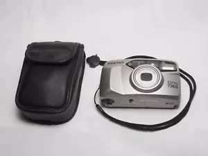 Pentax Espio 738G 35mm Film Point and Shoot Camera Silver Tested - Picture 1 of 8
