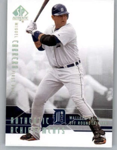 2008 SP Authentic Authentic Achievements #AA49 Miguel Cabrera (ref 153901) - Picture 1 of 2