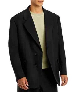 MM6 Maison Margiela Oversized Fit Suit Jacket Men's 50 IT/L Black Wool Blend - Picture 1 of 15