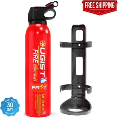 BRANDED 4 In1 Fire Extinguisher with Mount Fire Extinguishers for the House/Car/Kitchen