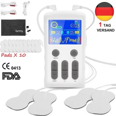 OSITO TENS Reizstromgerät Muskelstimulator Massage Schmerzlinderung bei Arthrose