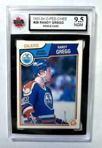 1983-84 O-Pee-Chee #28 Randy Gregg RC | KSA GRADED MINT 9.5 | Oilers - Bild 1 von 4