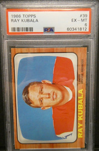 1966 Topps Ray Kubala #39 PSA 6 EX-MT