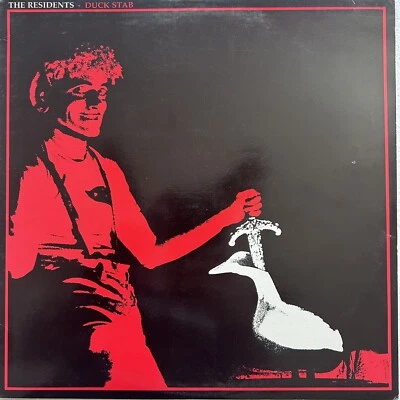 Residents Duck Stab 1978 VG+ VG+ RE 1987 black vinyl Foto 1 de 4