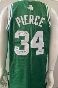 Paul Pierce Signed INS Finals MVP Adidas Celtics Jersey Auto Steiner COA LE /34 - Picture 1 of 11