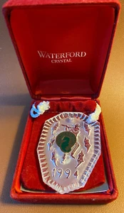 NOS 1994 Waterford 11 Pipers Piping 12 giorni di Natale decorazione cristallo - Foto 1 di 5
