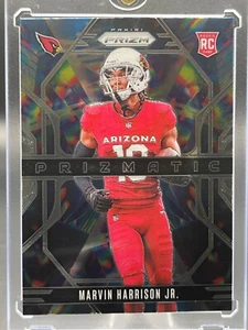 MARVIN HARRISON JR. (RC) Prizmatic Insert #12 2024 Panini Prizm Cardinals - Picture 1 of 5