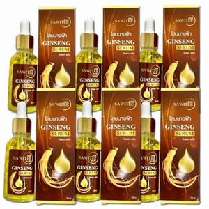 6x Serum Ginseng Kräuter Hautpflege Pflegen Klar Gesicht reduziert Falten Angel 30ml - Bild 1 von 7