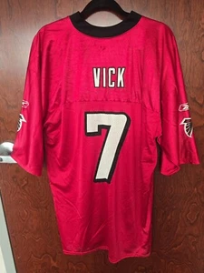 Vintage Michael Vick Atlanta Falcons Jersey Reebok L - Picture 1 of 4
