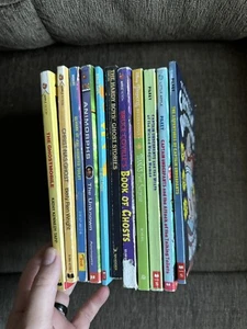 Lot of 11 Paperback Books : Captain Underpants, Animorphs, Children’s Hardy Boys - Foto 1 di 16