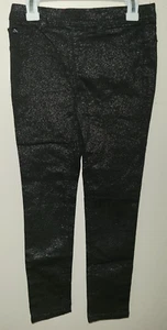 Jordache Jegging Pants Black Sequin Girls 7-8 Medium NEW - Picture 1 of 9