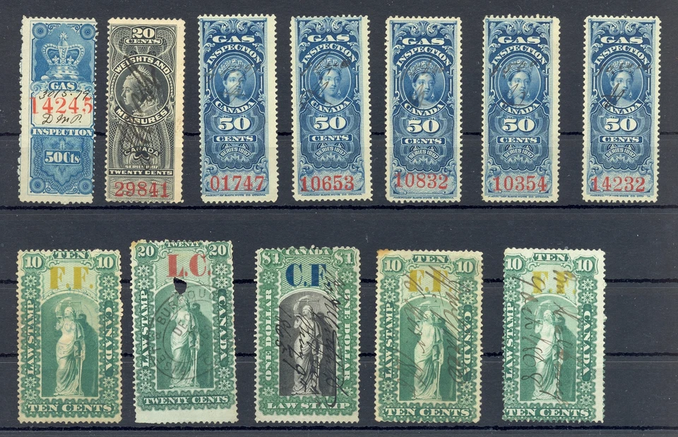 CANADA 12 x REVENUE ST. - F/VF @ 59 - Image 1 of 1