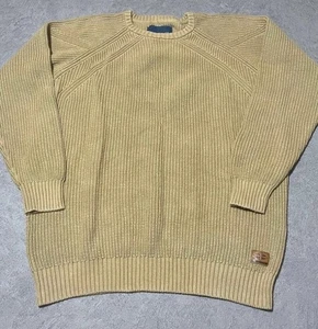 Quba Pullover, Grobstrick Style Medium Quba & Co hellbraun 100% Baumwolle - Bild 1 von 8