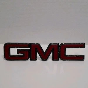 Placa de identificación con emblema de rejilla delantera GMC OEM 2001-2006 Sierra Yukon 15706323 - Imagen 1 de 14