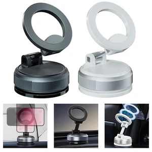 Support Voiture Magnétique avec Rotation 360 Degrés Support Console Centrale S - Photo 1 sur 14