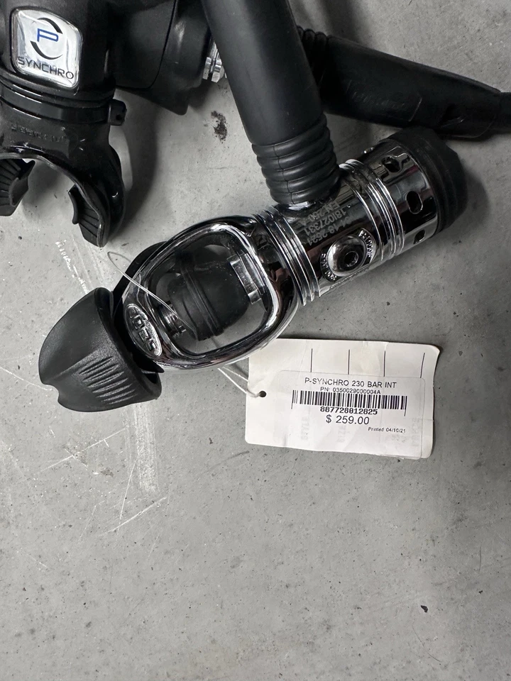 Manguera Seac P Synchro Regulador Pistón Equilibrado Buceo Reg Buceo Primera Segunda Etapa Foto 1 de 3