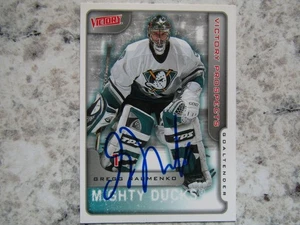 Anaheim Ducks Gregg Naumenko signed handsigniert 2001-02 Victory Mint - Bild 1 von 1