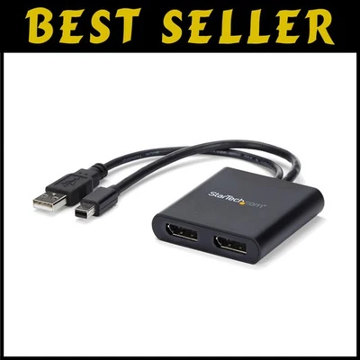 Windows Multi Monitor Adapter - Dual DisplayPort MST Hub - Image 1 of 4