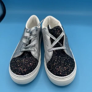 Sparkle Glitter 2 Color Sneakers Comfort Shoes Girls Sz 3 - Bild 1 von 6