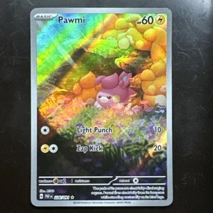 Pawmi 226/091 Pokemon Paldean Fates Illustration Rare - Foto 1 di 3