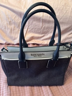 Kate Spade New York Bag Blue Denim Jean Purse - Image 1 of 4