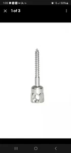 Sammys 8021957 Sidewinder 1/4" x 2" (For 3/8" Rod, Wood, Horizontal) - 25 pc box - Picture 1 of 6