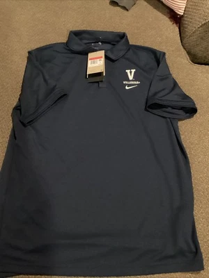 Camisa de golf Villanova Wildcats Nike Dri Fit para hombre L nueva con etiqueta de $52 Foto 1 de 3