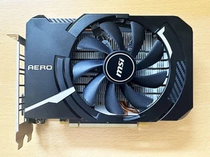 MSI GeForce GTX 1660 SUPER AERO ITX OC 6GB GDDR6 Graphics Card for SFF PC Gaming - Picture 1 of 3