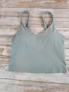 Lululemon Align Tank Top Light Support Size 2 Desert Green (Light Sage) W1CW8S - Picture 1 of 15