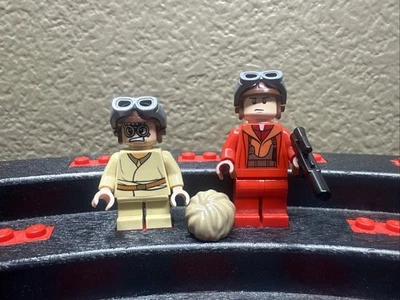 LEGO Star Wars Naboo Piloto Y Anakin Minifigura sw0340 sw0349 7877 L27 Foto 1 de 4