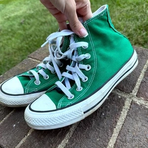 Converse Chuck Taylor All Star 164027F Unisex Green High Top Casual Shoes M4/W6 - Picture 1 of 12