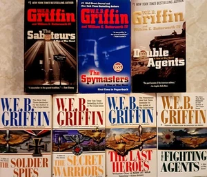 W.E.B Griffin's Men At War Complete Series Set In Paperback - WW2 - OSS - Canidy - Bild 1 von 6
