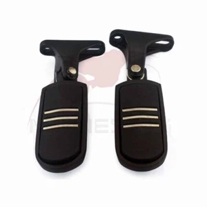 Rear Passenger Footpegs w/ Peg Mount Fit For Harley Touring Road Glide 1993-2023 - Imagen 1 de 6