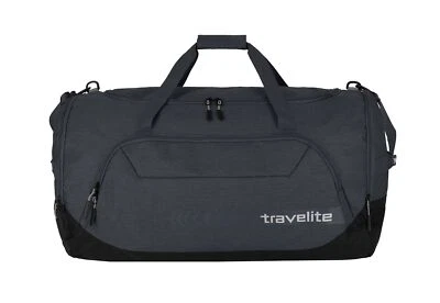 travelite Kick Off Duffle XL Reisetasche Sporttasche Tasche Schwarz Grau Neu - Bild 1 von 3