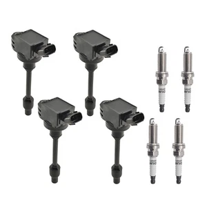 4pcs Ignition Coil and Iridium Spark Plug Kit For 2019-2020 Toyota Camry 2.5L L4 - Picture 1 of 7