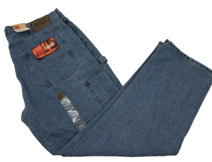 Vintage Field N Forest Herren 38x30 Carpenter Blue Jeans - Hammer Loop Relaxed - Neu mit Etikett - Bild 1 von 9