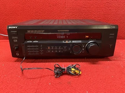 Used Sony AM/FM Stereo AV 5.1 Channel Surround Sound Receiver #STR-DE835 - Image 1 of 4