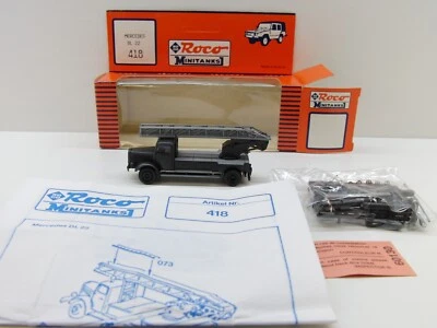 Roco minitanks H0 418  Mercedes Leiterwagen DL22, 1:87, NEU in OVP #26277 - Bild 1 von 4