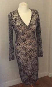 Ladies Party dress elegant effect dress, lacy dress Size10 by NEXT - Picture 1 of 10